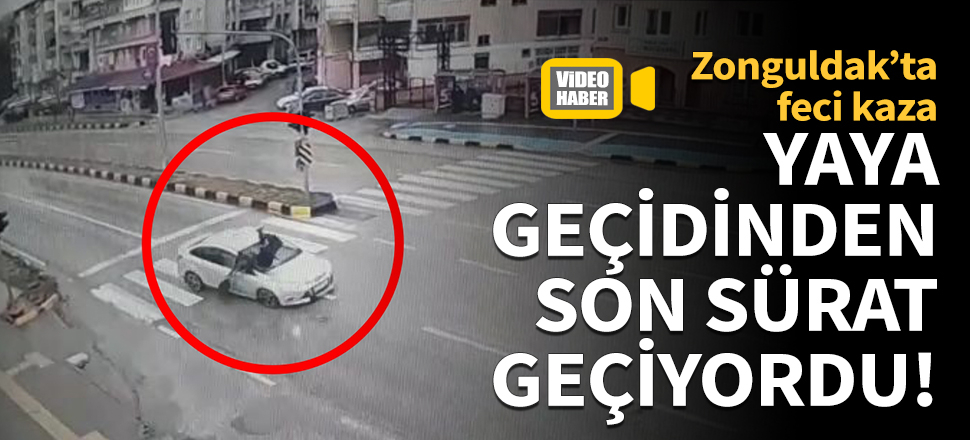 Zonguldak'ta otomobilin çarptığı kadın yaşamını yitirdi