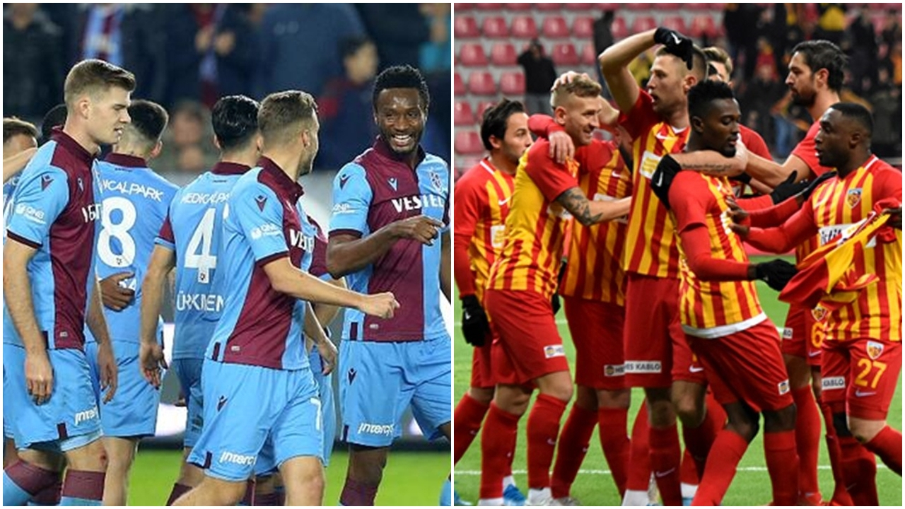 Trabzonspor, Kayserispor'u 6-2 mağlup etti!