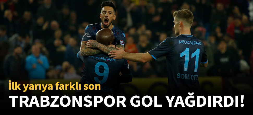 Trabzonspor, Kayserispor'u farklı geçti!