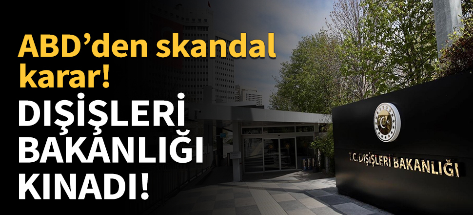 Dışişleri Bakanlığı terörist Sasunyan'ın tahliye talebinin kabul edilmesini kınadı