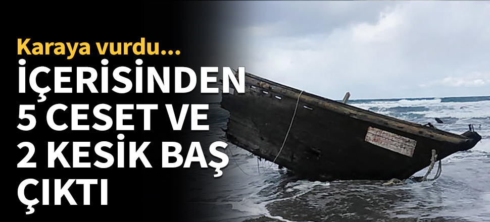 İçerisinden 5 ceset ve 2 kesik baş çıktı!