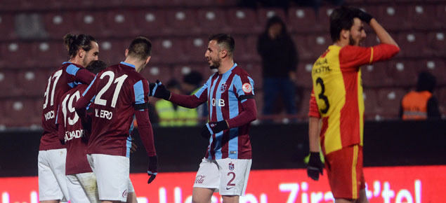 Trabzonspor kupada farka koştu