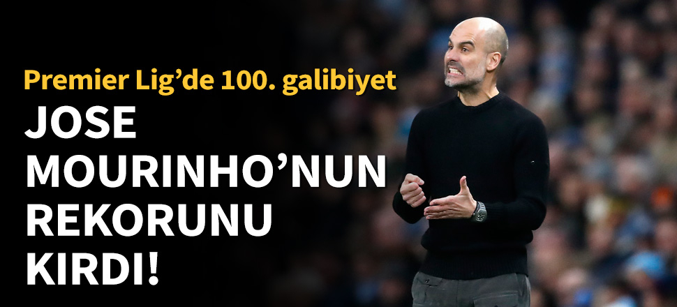 Guardiola, Mourinho'nun rekorunu kırdı!