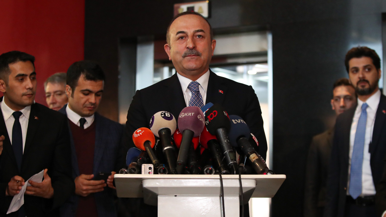 Bakan Çavuşoğlu, Libya tezkeresini görüşmek üzere CHP Genel Merkezi'ni ziyaret etti!