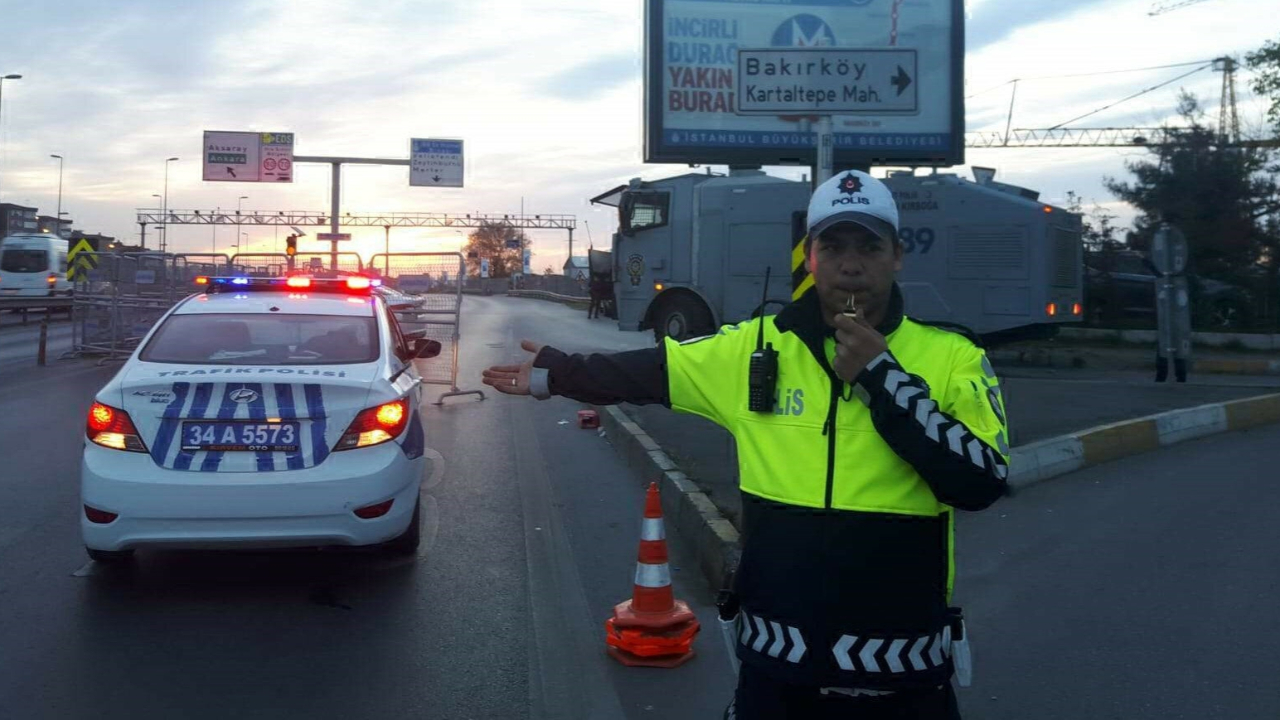 İstanbul'da bugün bu yollar trafiğe kapalı olacak!