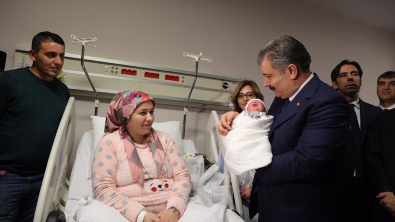 İşte yılın ilk bebeği!