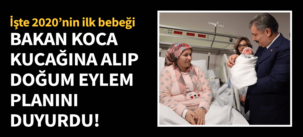 İşte yılın ilk bebeği!