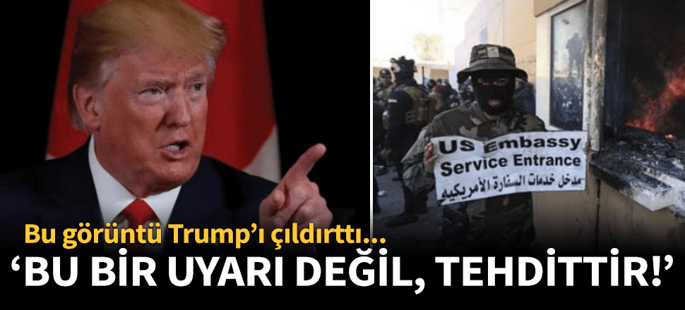 Trump küplere bindi! Resmen tehdit etti...