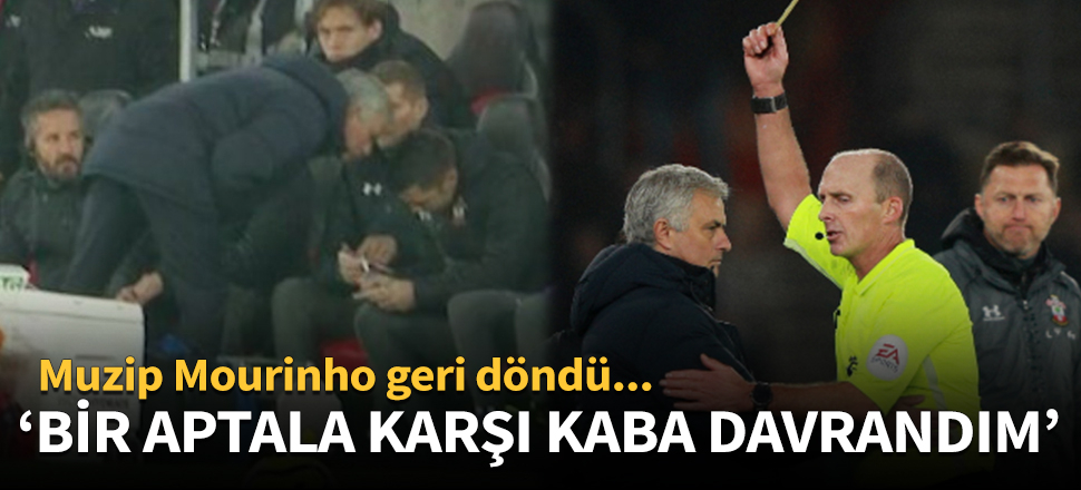 Muzip Mourinho geri döndü!