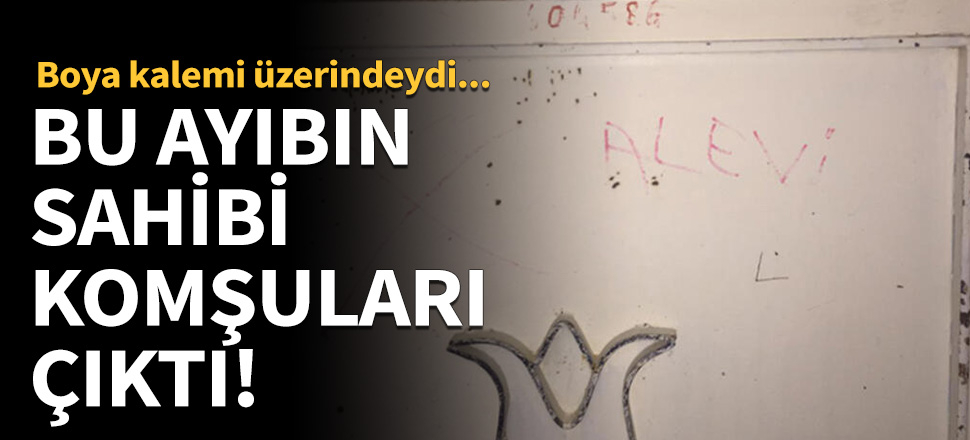 Bu ayıbın sahibi komşuları çıktı!