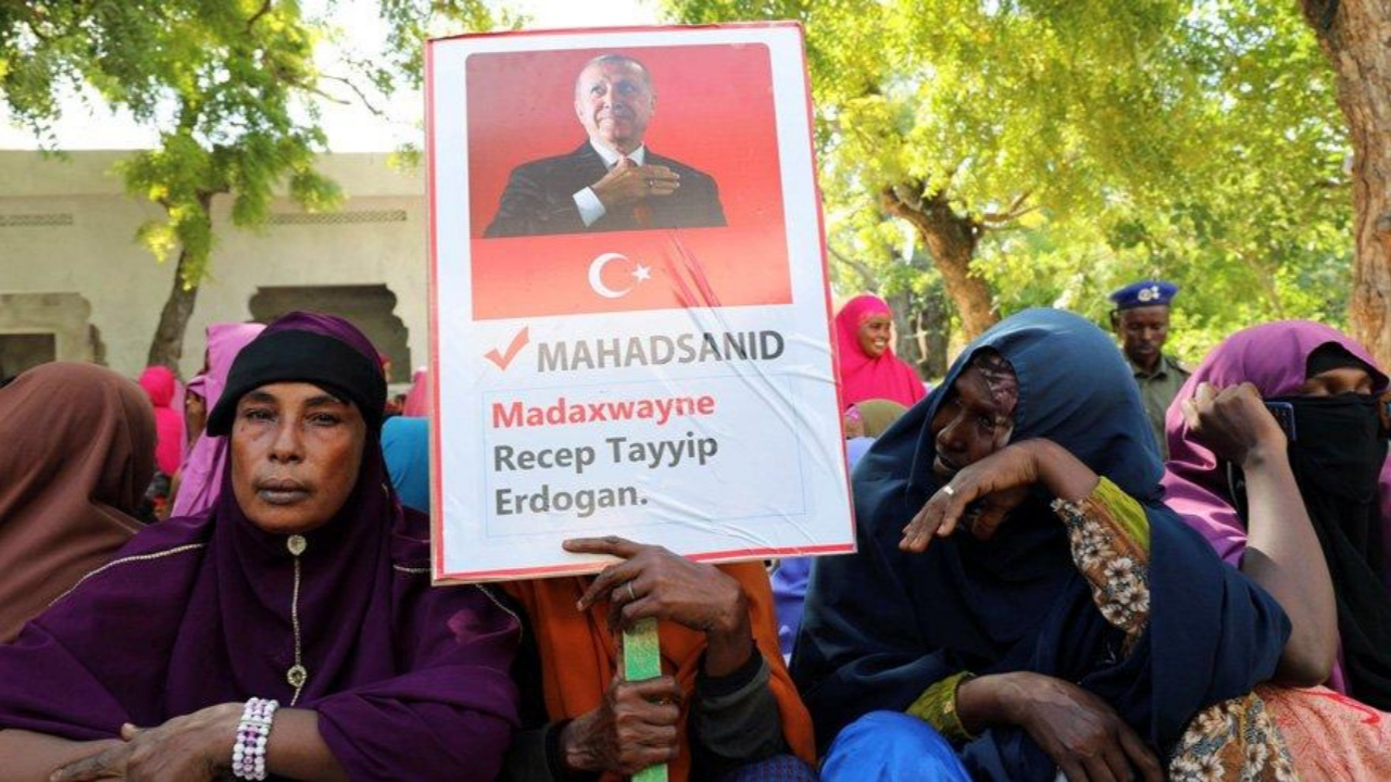 Somali halkından Erdoğan'a teşekkür! Mahadsanid Madaxwayne