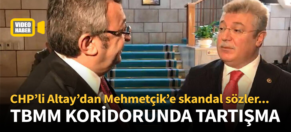 TBMM koridorunda 'tezkere' tartışması!