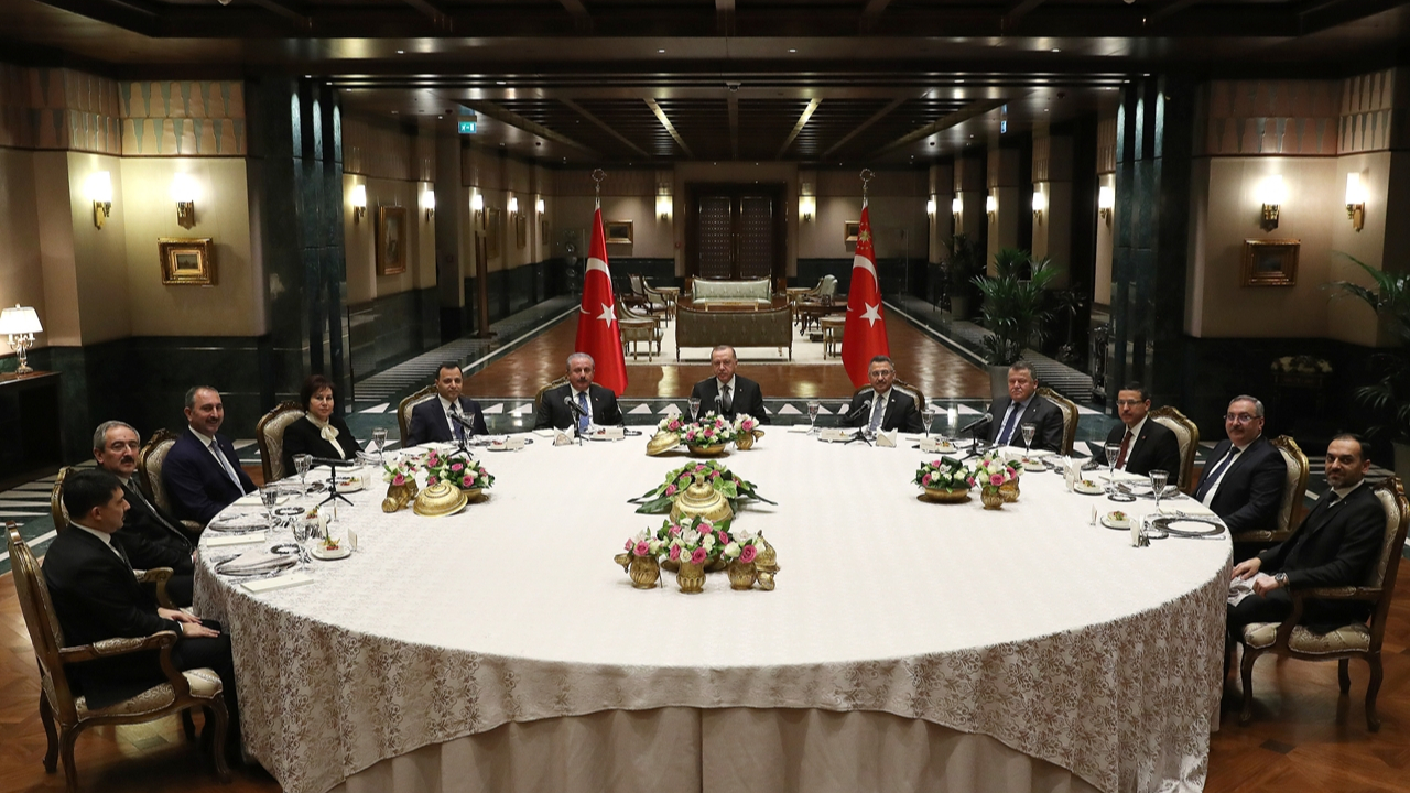 Erdoğan yargının zirvesiyle buluştu...