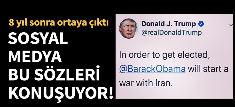 Sosyal medya Trump'ın bu sözlerini konuşuyor!