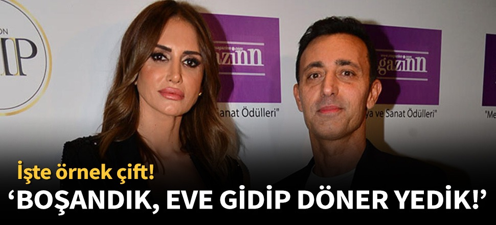 Emina Jahovic: Boşandık eve gittik döner yedik!