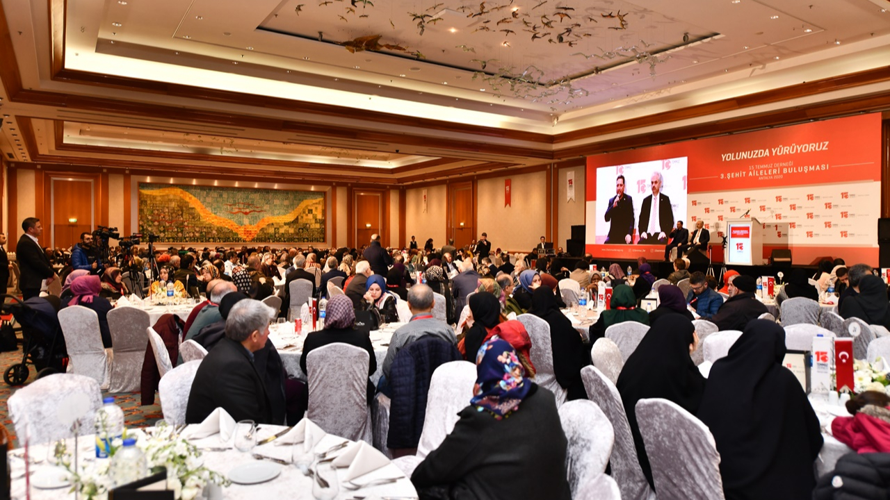"Şehit Aileleri Buluşması” Antalya’da gerçekleşti!