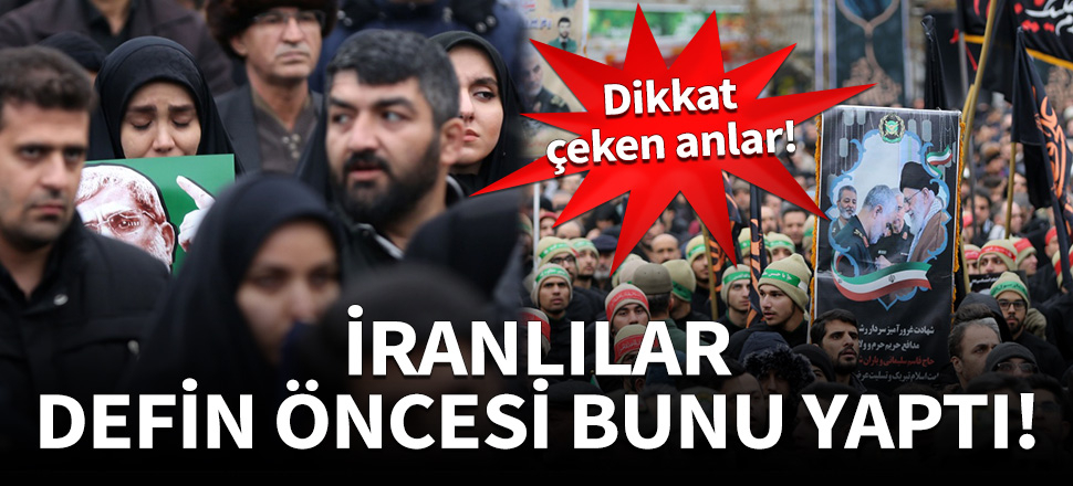 Süleymani’nin cenazesini helikoptere koyup türbelere götürdüler!
