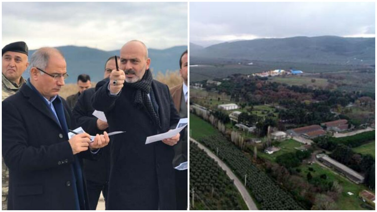Yerli otomobil fabrikasının arazisinde inceleme!