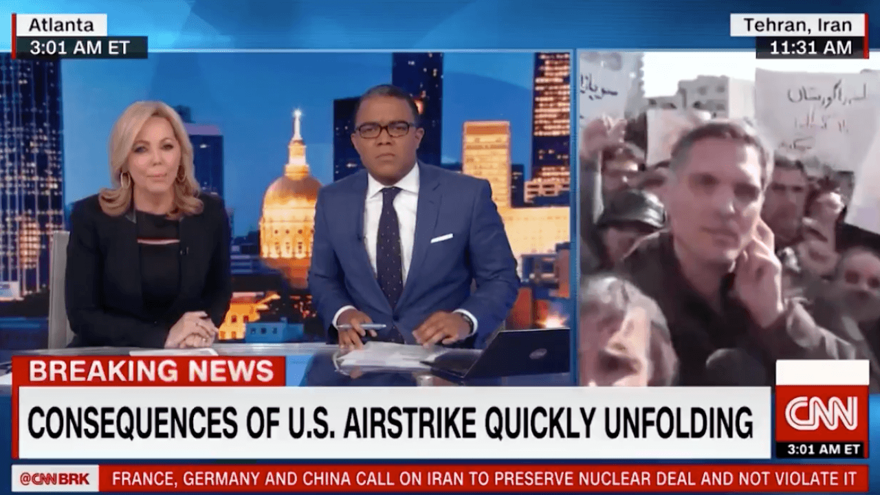 CNN, Kasım Süleymani'nin cenaze törenini canlı yayınladı!