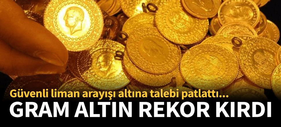 ABD-İran gerginliği sonrası altın rekora koştu!