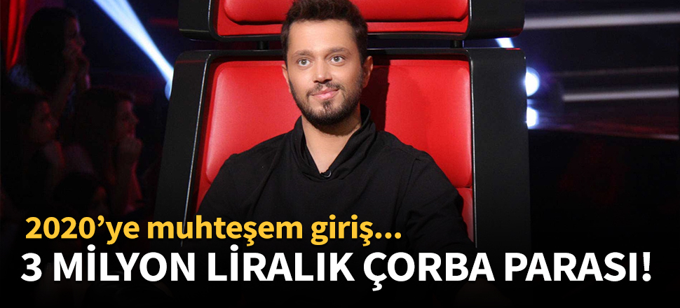 Murat Boz'a 3 milyonluk çorba parası!