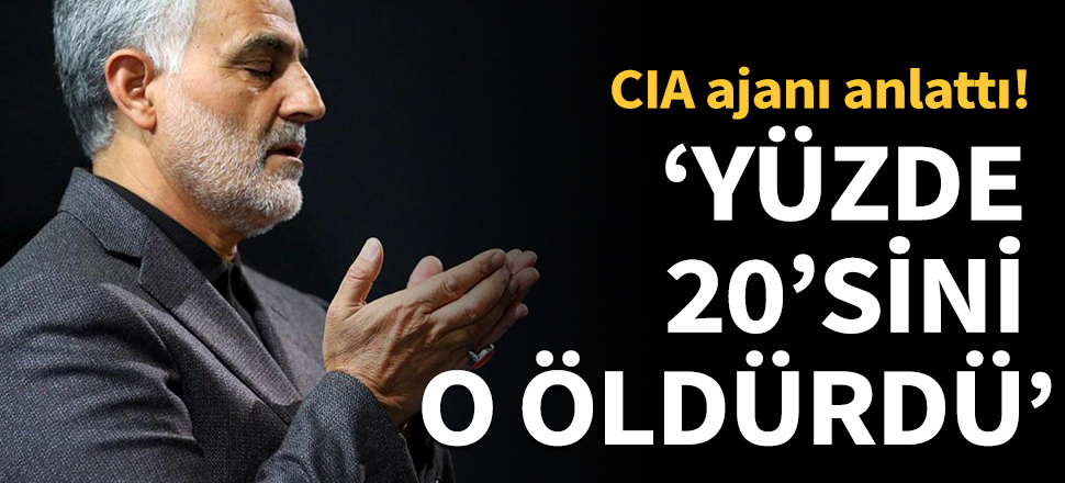 CIA ajanı anlattı: Yüzde 20'sini o öldürdü!