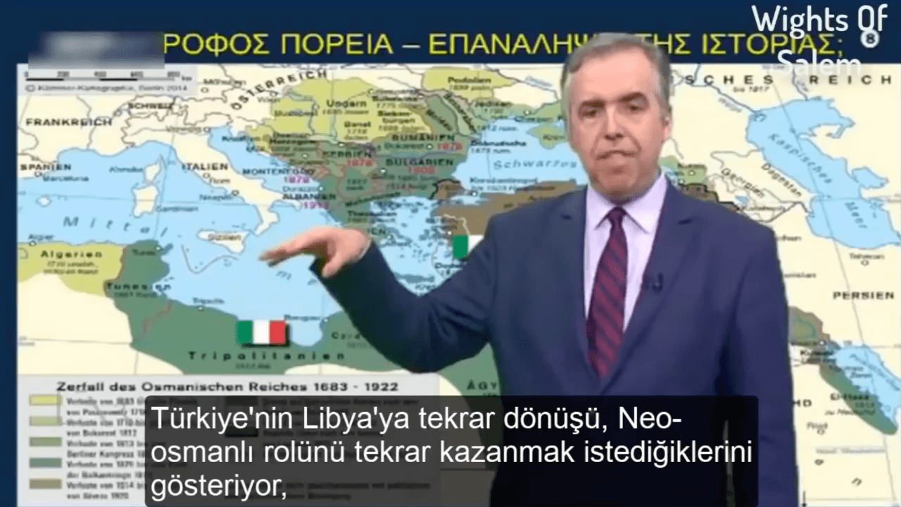 Türkiye ile Libya'nın anlaşması Yunan spikeri korkuttu!
