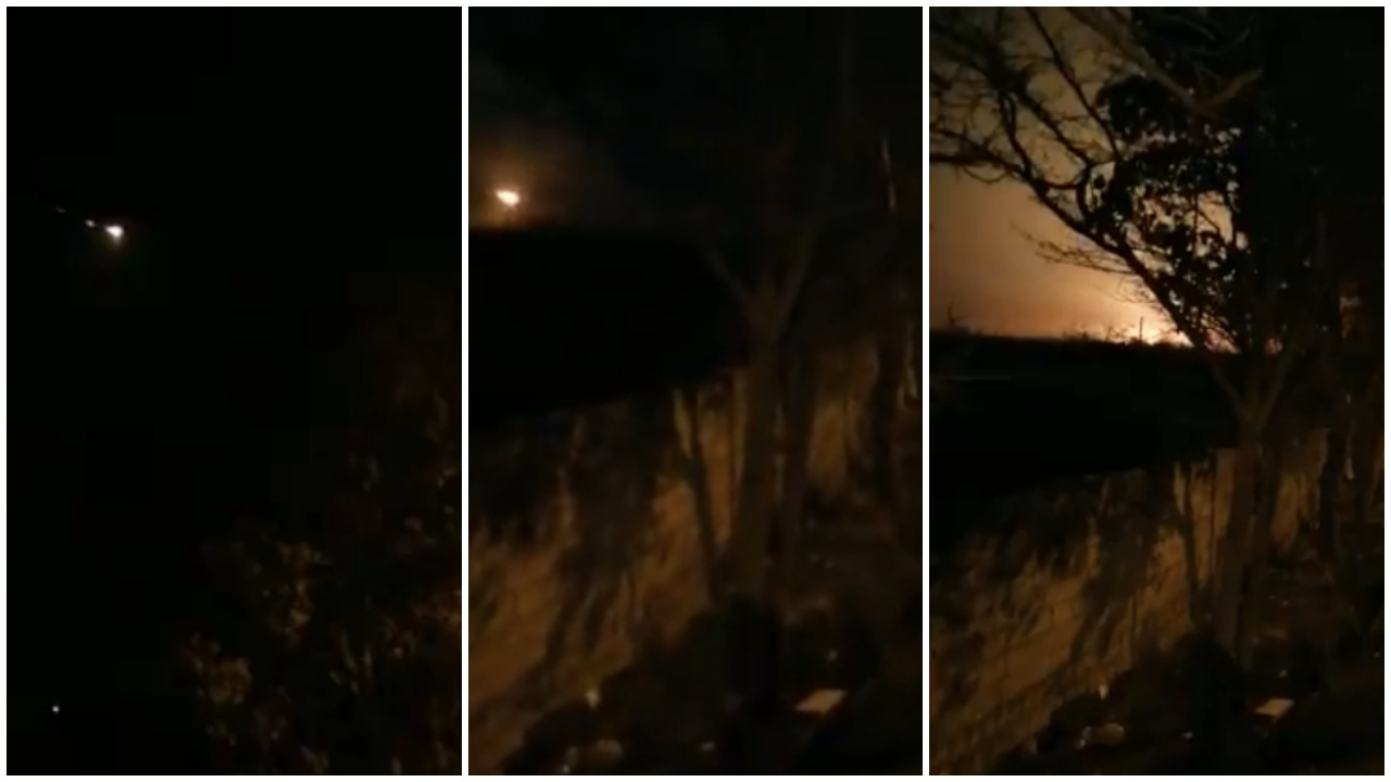 Ukrayna uçağının düşme anı ortaya çıktı!