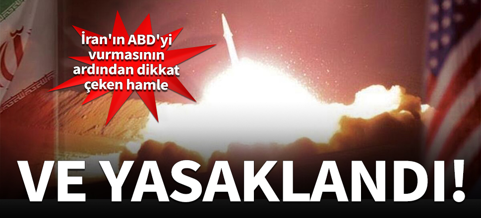 İran'ın ABD'yi vurmasının ardından dikkat çeken hamle!