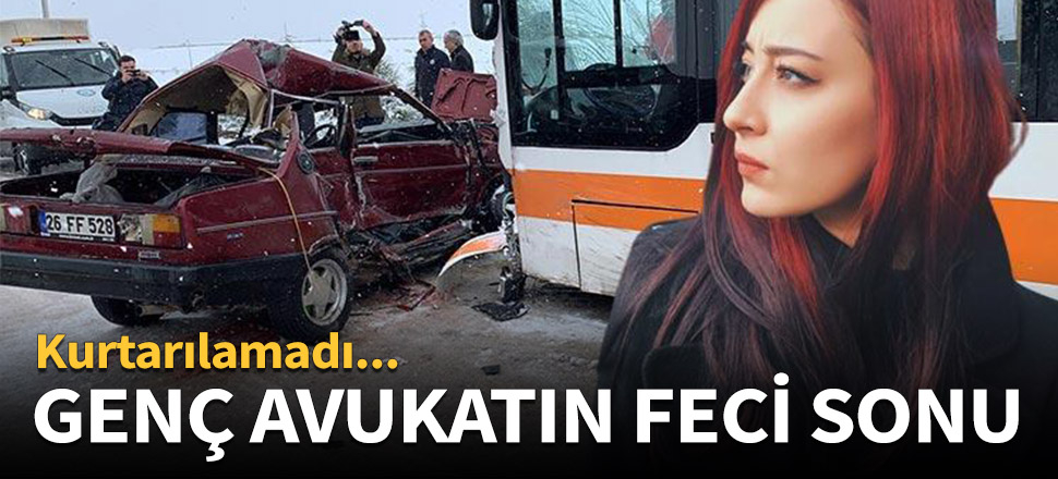 Genç avukatın feci sonu! Kurtarılamadı...