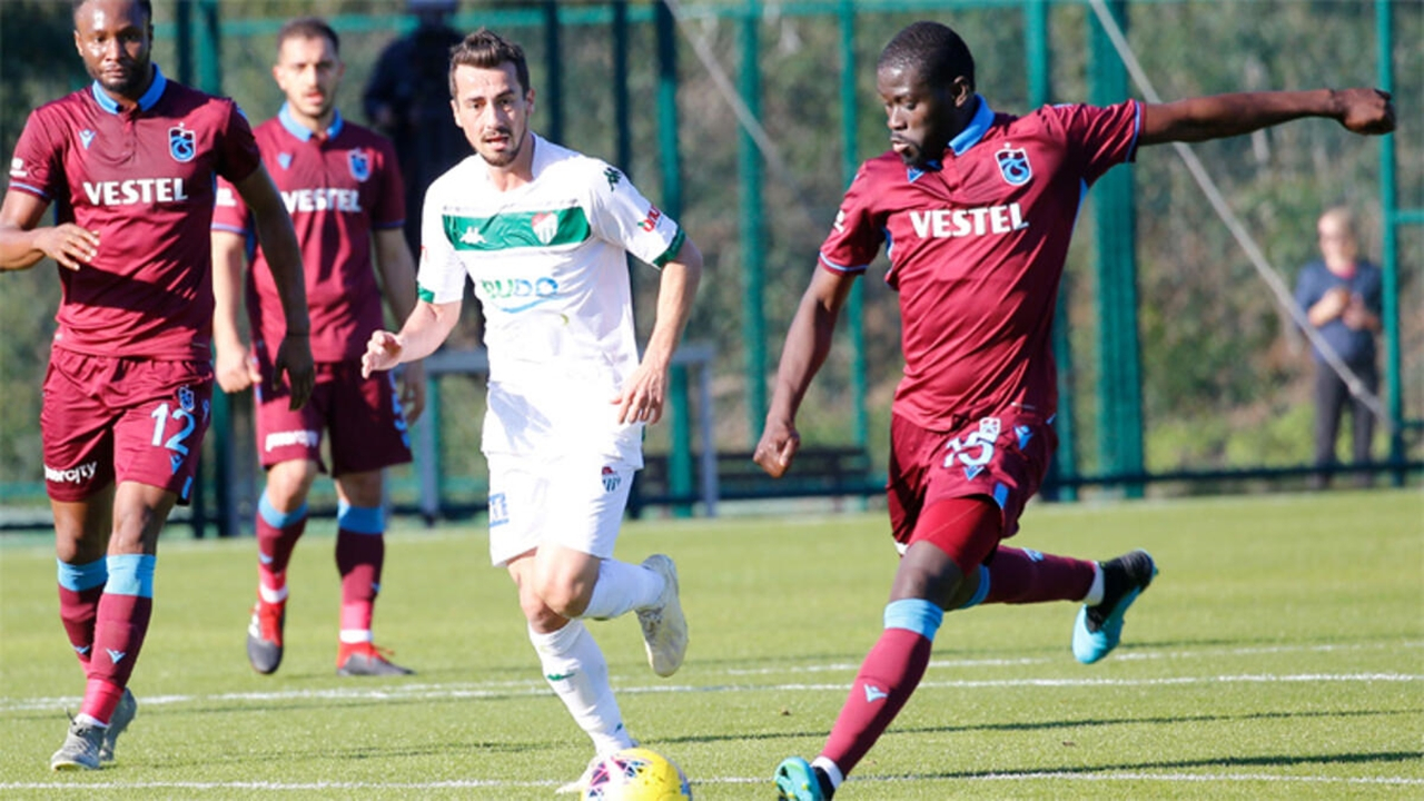 Trabzonspor'dan golsüz prova!