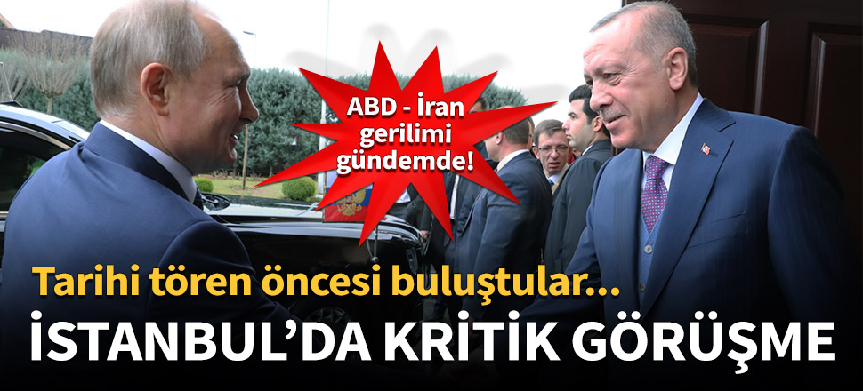 Erdoğan - Putin görüşmesi sona erdi!