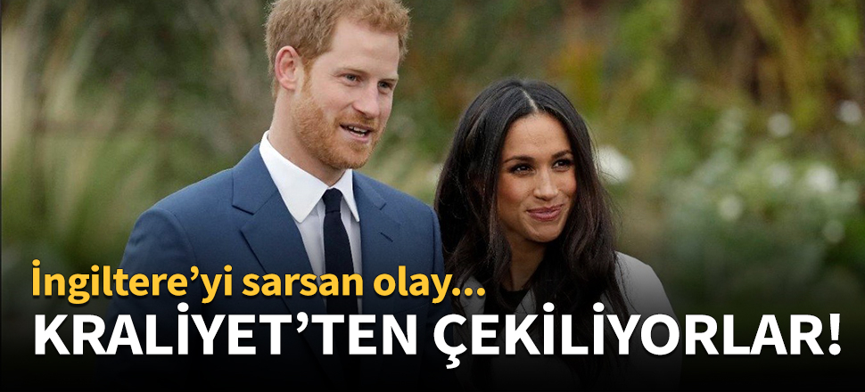 Prens Harry ve eşi Düşes Meghan Markle Kraliyet'ten çekiliyor!