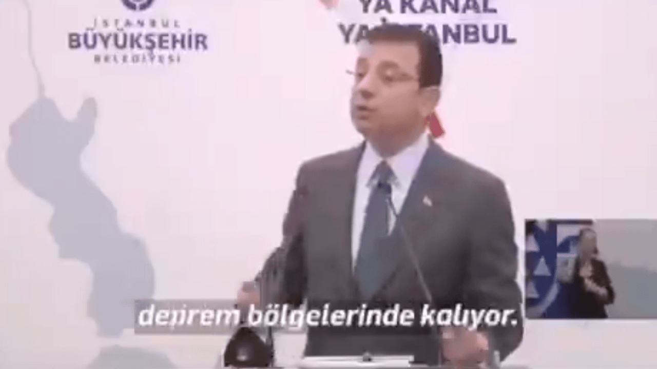 İmamoğlu kendi sözleriyle çelişti