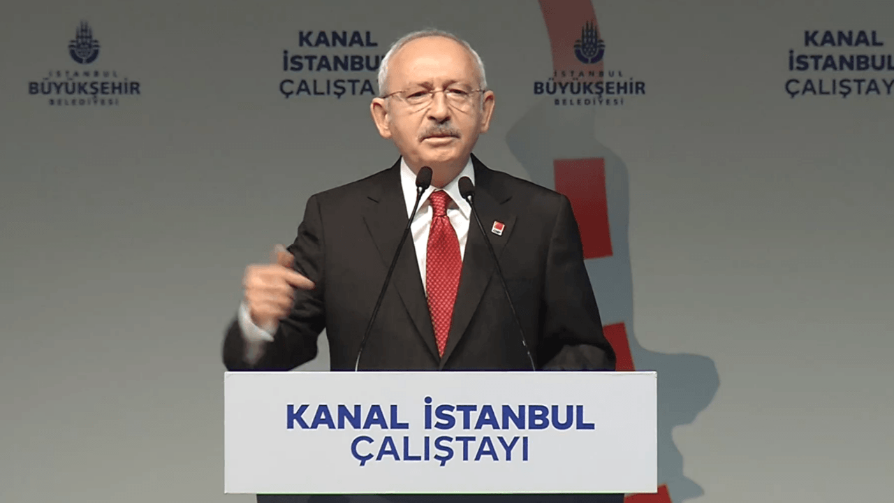 Kılıçdaroğlu'ndan Kanal İstanbul açıklaması: Kusura bakma yapamazsın!
