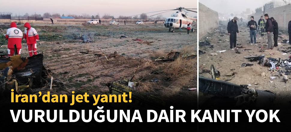 İran düşen uçakla ilgili iddiaları reddetti!