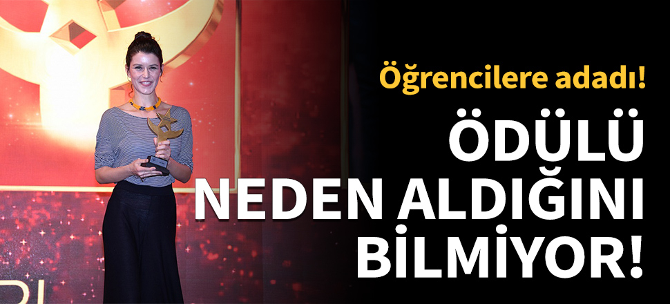 Beren Saat onur ödülüne layık görüldü!
