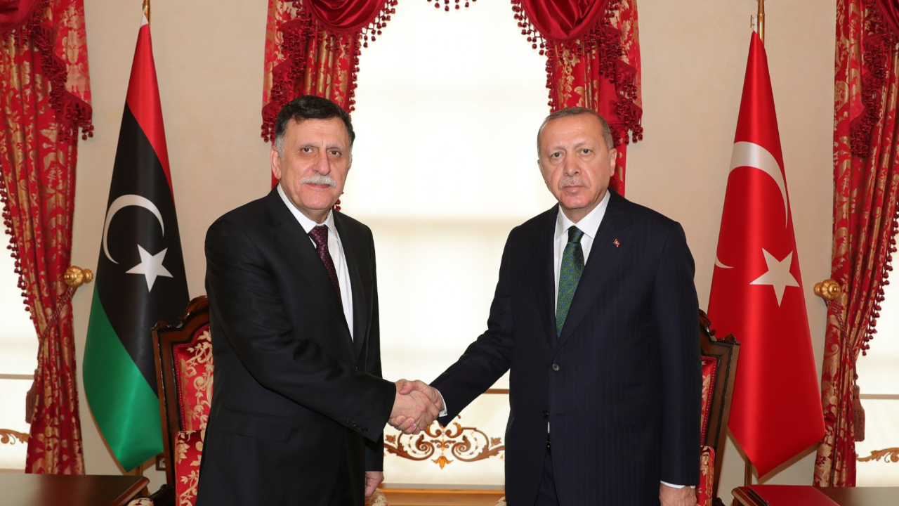 Cumhurbaşkanı Erdoğan, Libya Başbakanı Serrac'ı kabul etti!