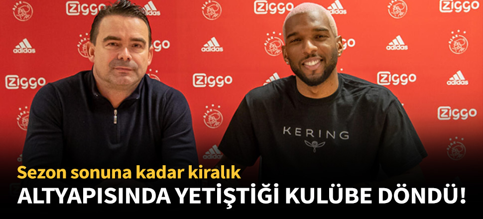 Ryan Babel, sezon sonuna kadar Ajax'ta!