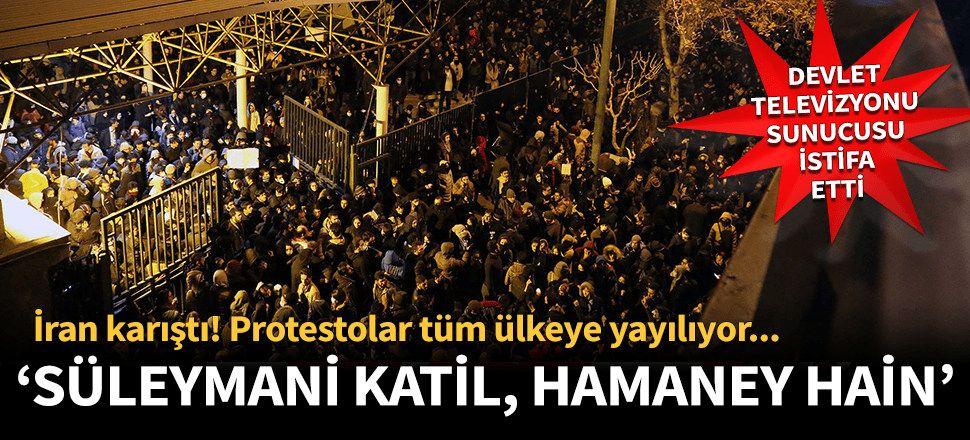İran'da gösteriler büyüyor! Hamaney hedefte...