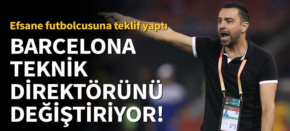 Barcelona, Xavi'yi takımın başına getiriyor!