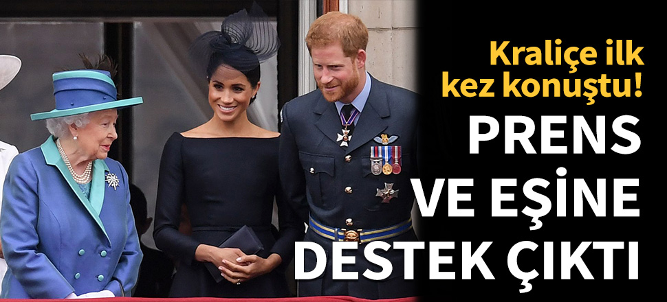 Prens Harry ve Megan Markle'a destek...