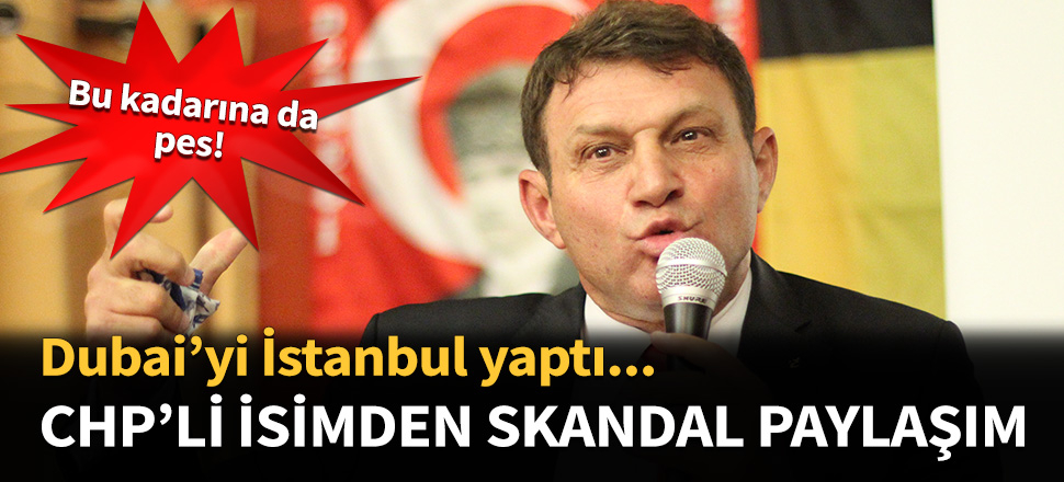 CHP'li Ertürk'ten skandal havalimanı paylaşımı...