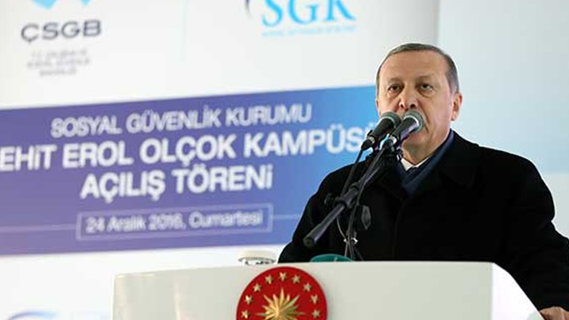 Cumhurbaşkanı'nı şaşırtan ikram!