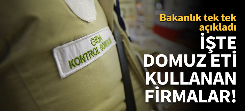 Bakanlık sahte gıda üreticilerini açıkladı! 386 üründe taklit ve tağşiş var!