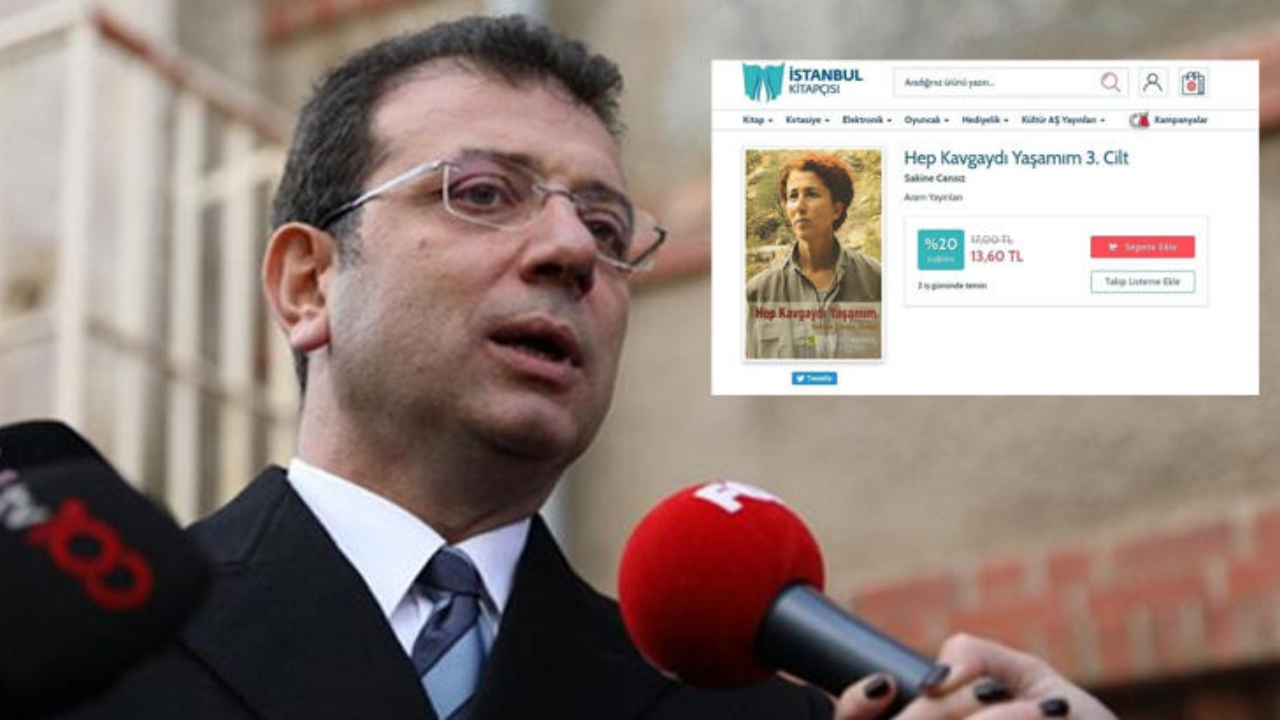 İmamoğlu açıkladı, o kitap satış listesinden kaldırıldı!