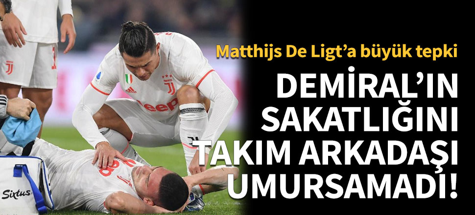 Merih Demiral'ın sakatlığını umursamadı!