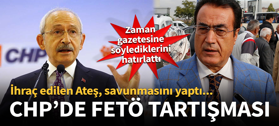 Yılmaz Ateş, Kılıçdaroğlu'nun Zaman gazetesine söylediklerini hatırlattı!