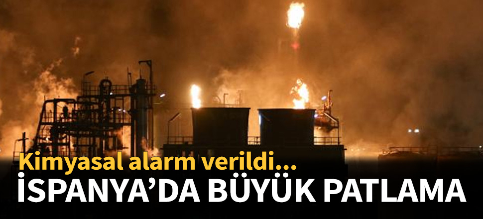 İspanya'da büyük patlama...