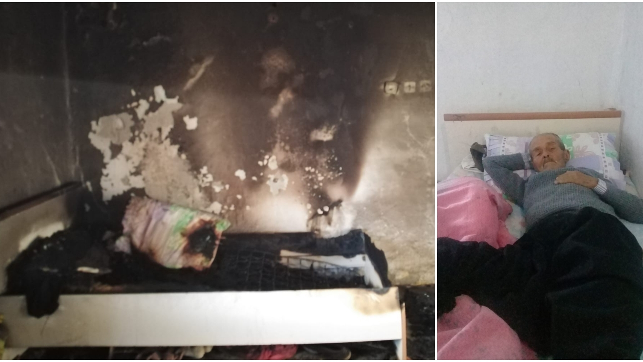 Elektrikli battaniyeye idrar kaçıran yaşlı adam öldü!